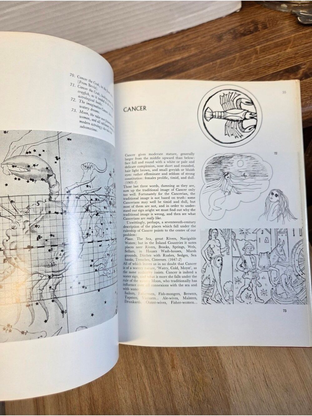 Vintage 70s 2-Piece Fortune Tellers & Zodiac Hard Cover Books - Picture 4 of 13